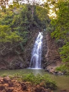 Lower falls in Montezuma Costa Rica