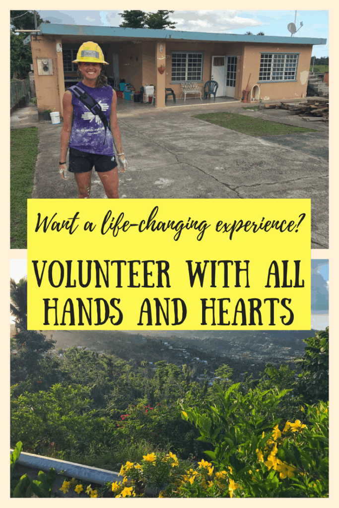 Want a life-changing experience? Volunteer with All Hands and Hearts.