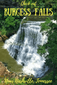 Check out Burgess Falls near Nashville, Tennessee