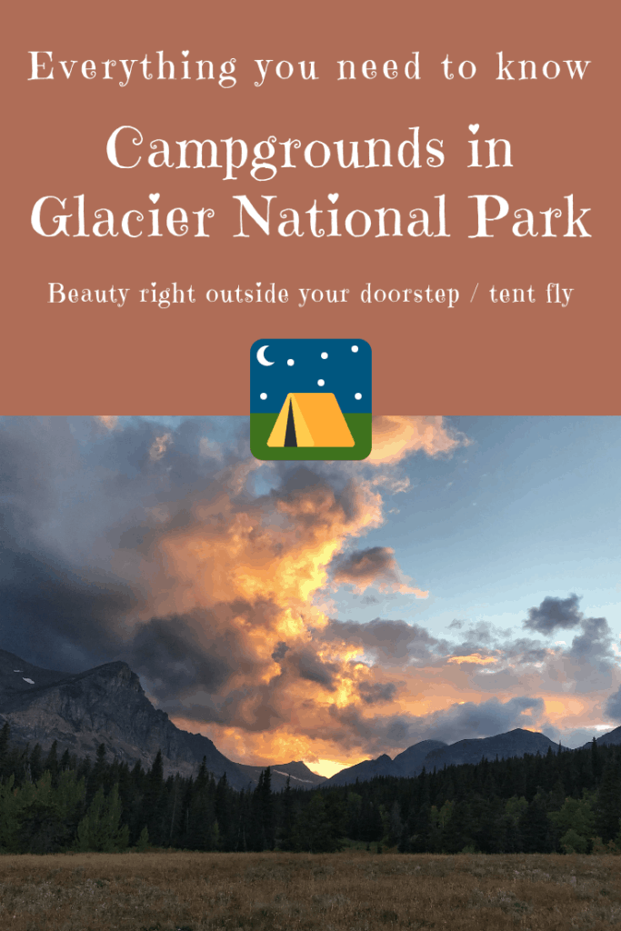 Glacier National Park Montana Campgrounds Pin