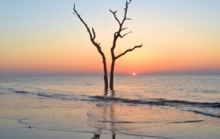 Beaufort, South Carolina Hunting Island State Park at sunrise