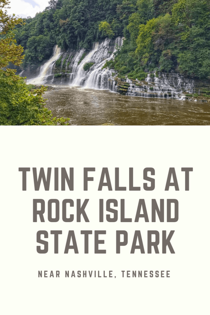 Twin Falls at Rock Island State Park near Nashville, Tennessee