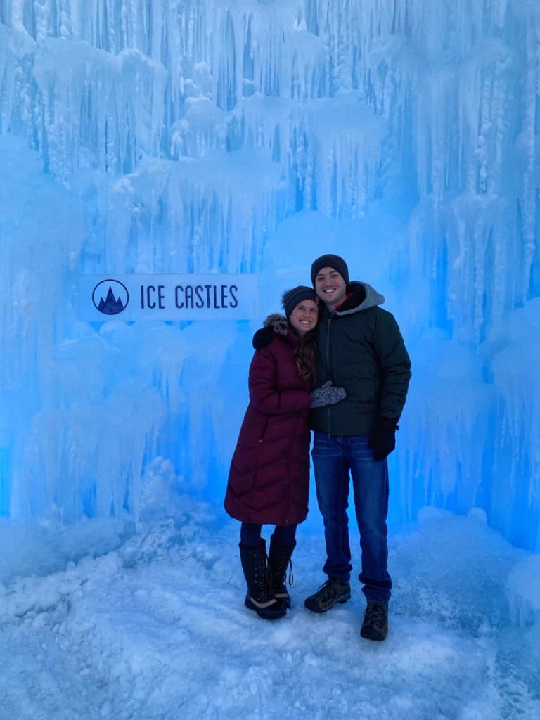 Ice Castles in Minnesota