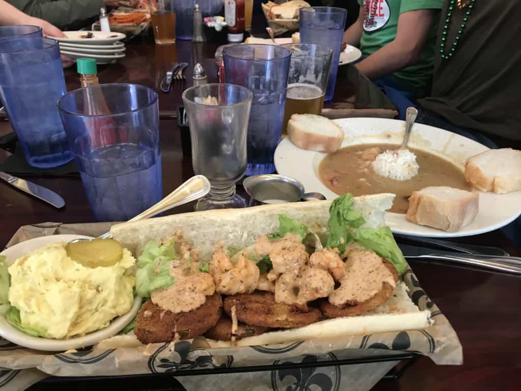 Po Boy in New Orleans