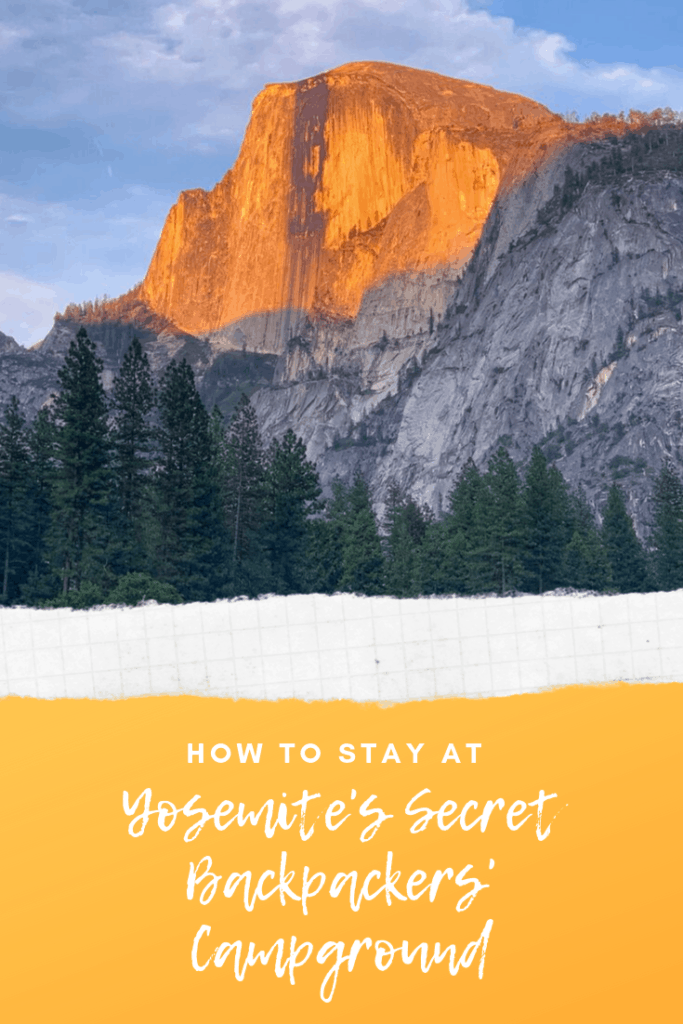 Yosemite's Secret Backpackers' Campground Pin