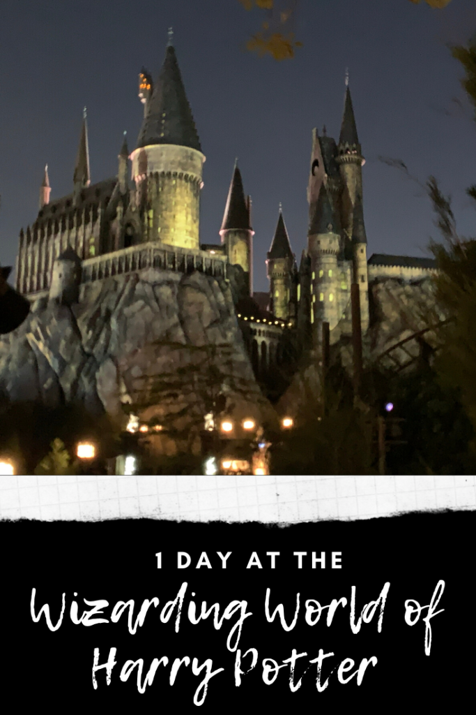 Can you do Harry Potter World in one day? YES. Pin.