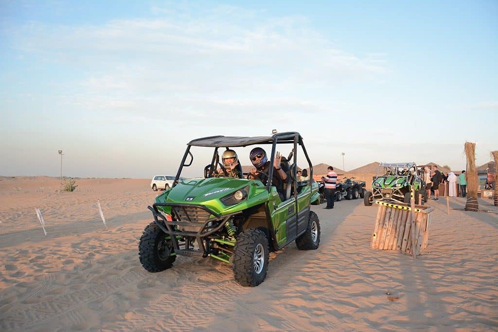 quad biking in desert safari dubai