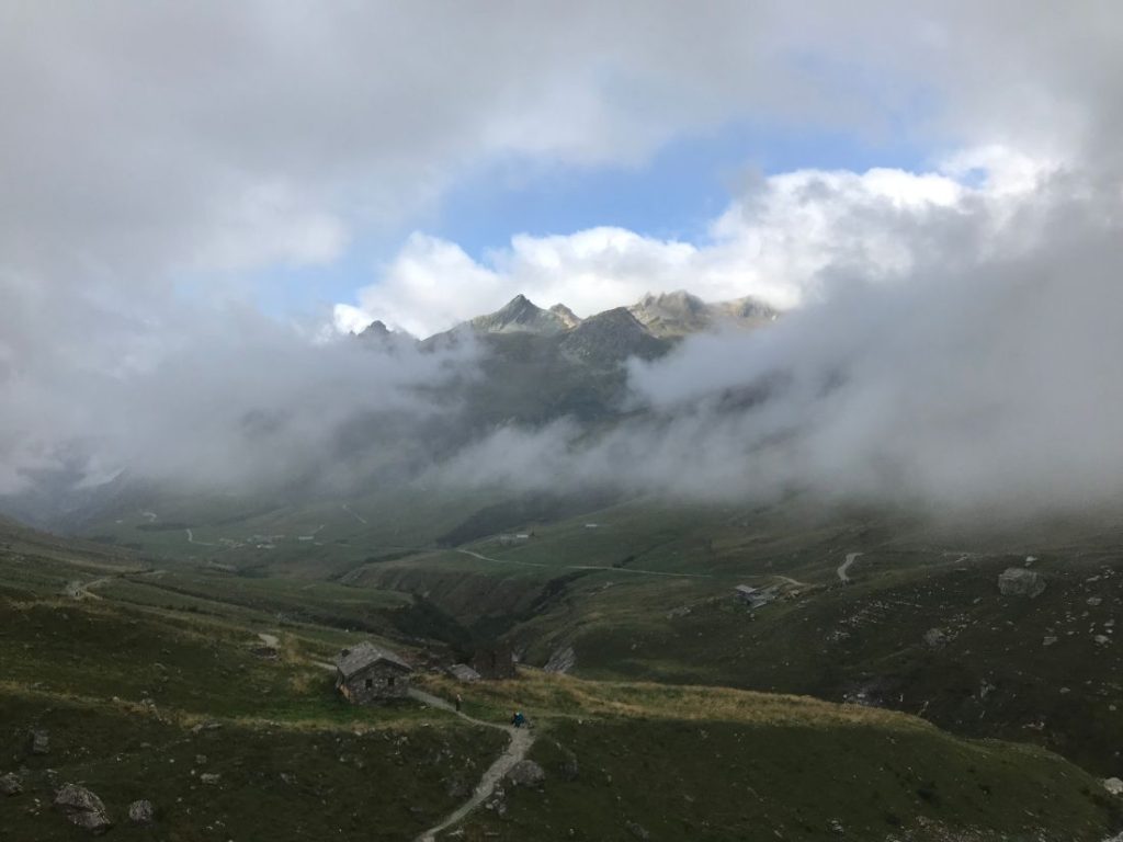 Clouds on the Tour du Mont Blanc