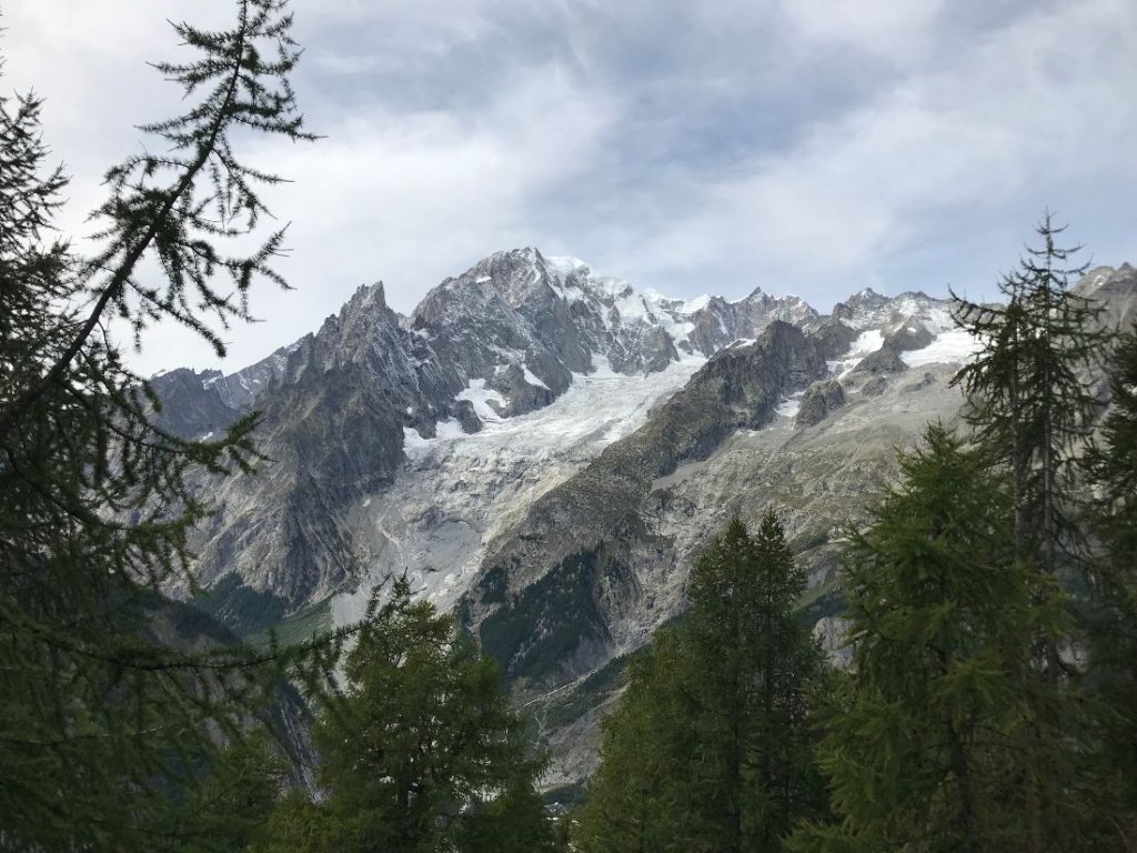 Mont Blanc, the massive mountain of the Alps