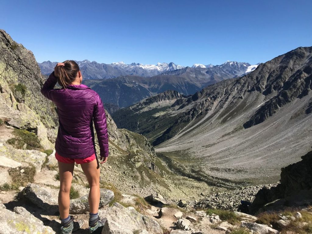 Tour du Mont Blanc mountain pass