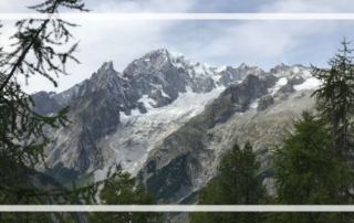 Tour du Mont Blanc backpacking itinerary banner