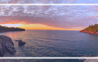 Sunrise on Lake Superior