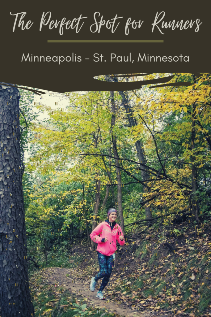 Minneapolis is the Perfect Spot for Runners pin