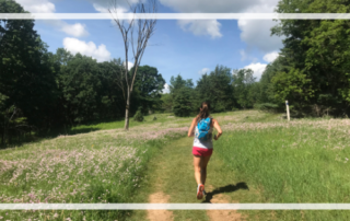 Trail Run Afton State Park in Minnesota