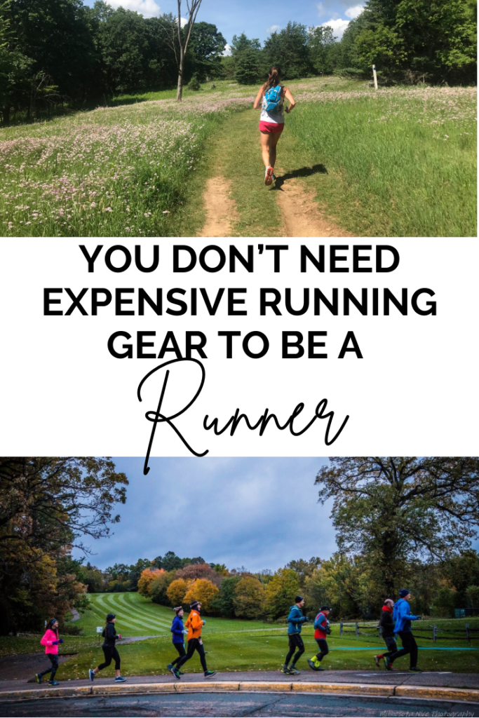 You don't need expensive running gear to be a runner pin