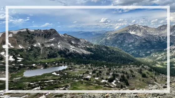 Caribou Lake Backpacking Trail