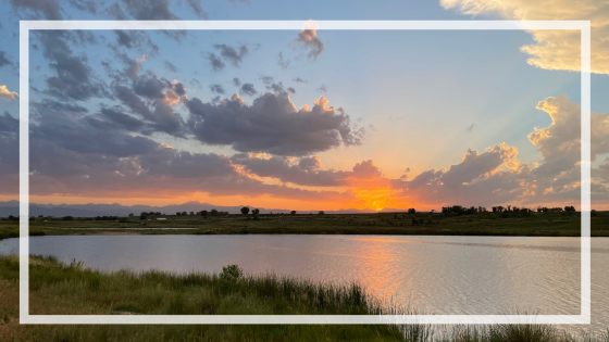 The best things to do in longmont, colorado featured sunset over barefoot lakes