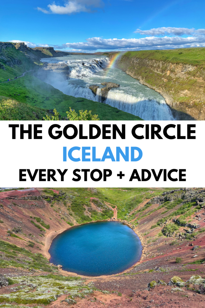 The Golden Circle Iceland Stops Pin