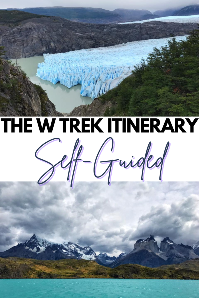 The W Trek Itinerary Pin