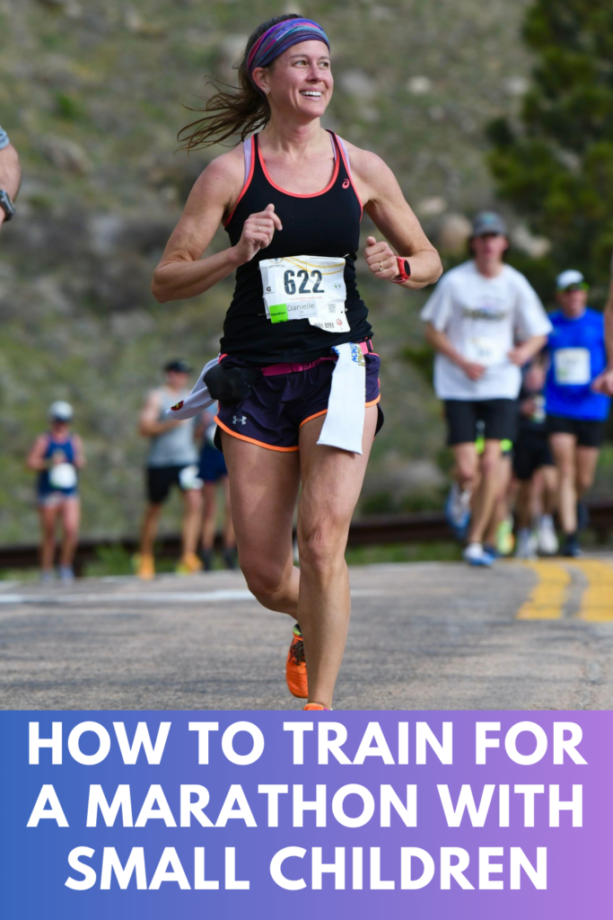 How to Train for a Marathon with Small Children Pin