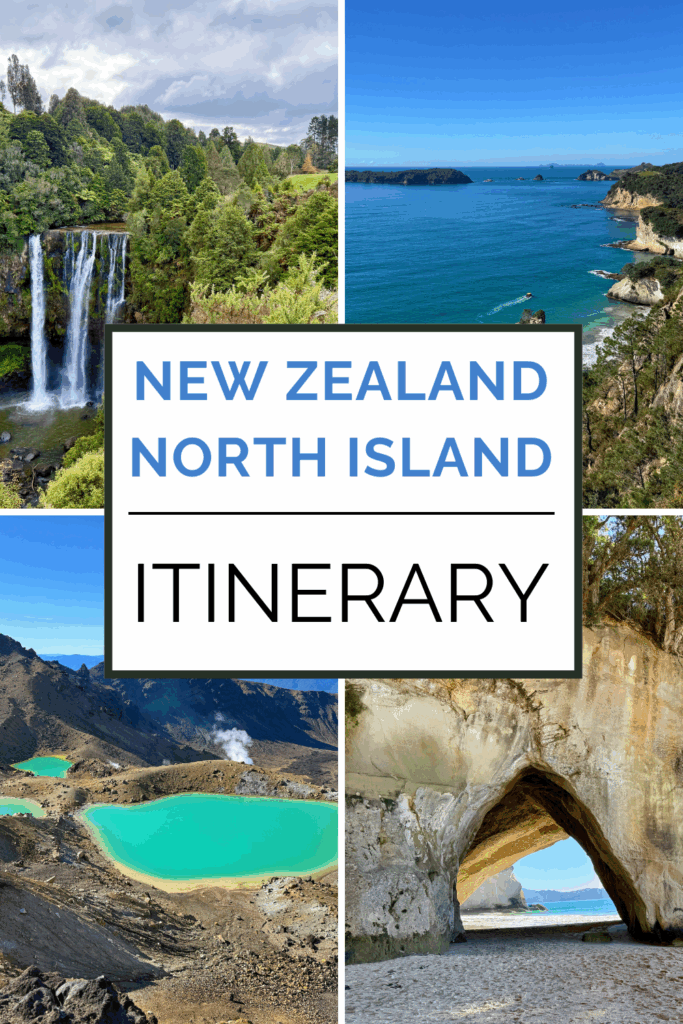 New Zealand North Island Itinerary Pin